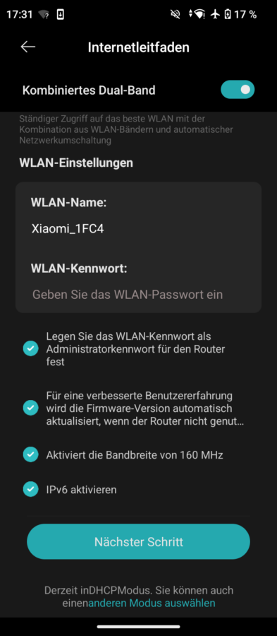 Xiaomi BE5000 Einrichtung App 3