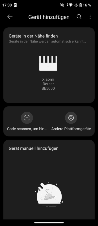 Xiaomi BE5000 Einrichtung App