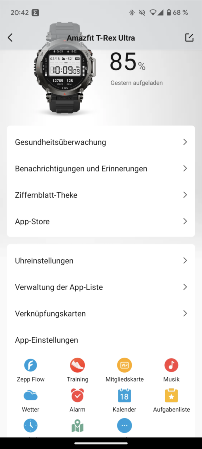 Amazfit T Rex Ultra Zepp App 03
