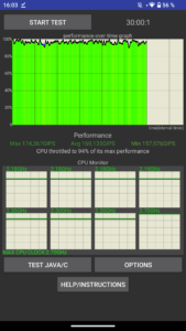 Anbernic RG556 Test Throtteling 1