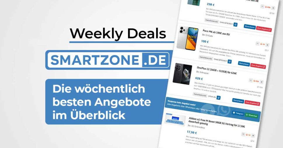 weekly top deals Banner smartzone aug 24