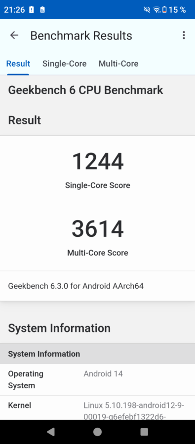 Cubot Max 5 Benchmark 4