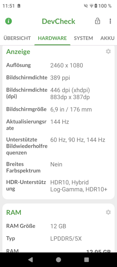 Cubot Max 5 Display 3