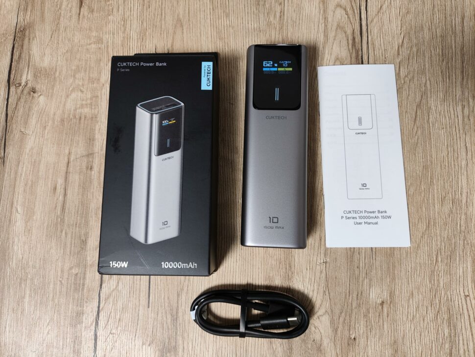 Cuktech 10 Powerbank Lieferumfang 1