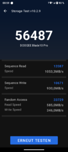 doogee blade10 pro antutu speicher