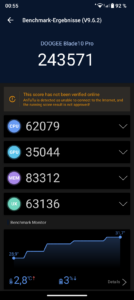 doogee blade10 pro antutu9