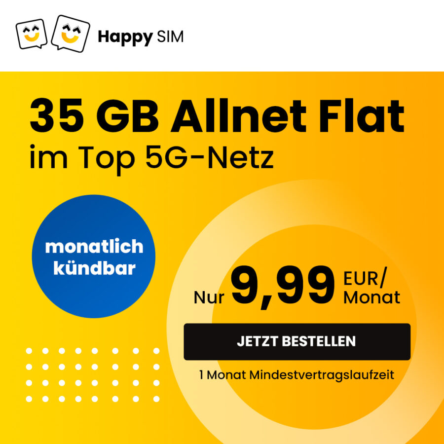 Happy SIM Mobilfunk Angebot 2024 6