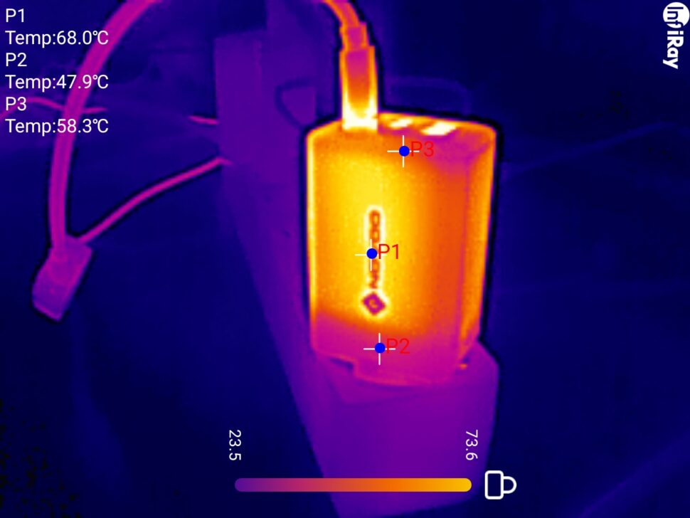 Novoo RG68 Temperaturverhalten 1