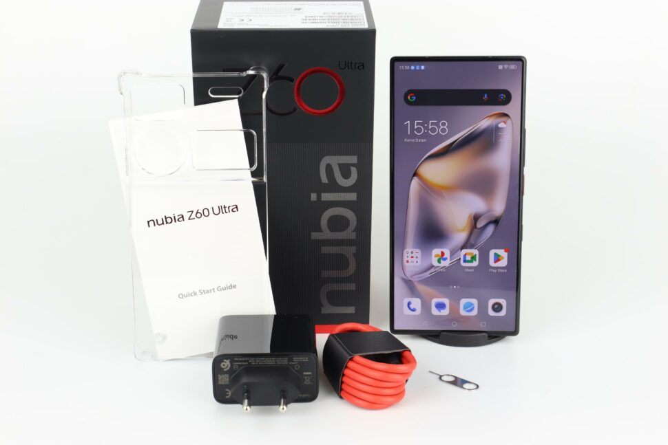 Nubia Z60 Ultra Leading Version Lieferumfang