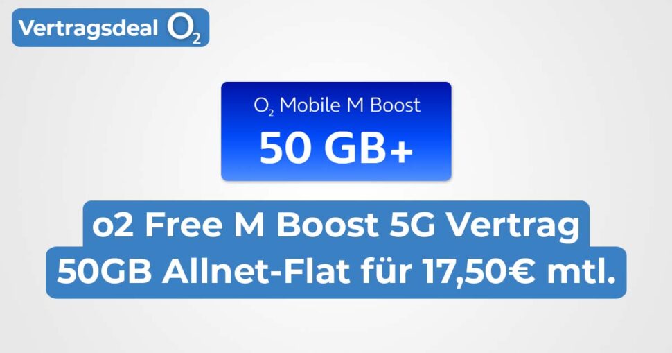 O2 Free M Boost 50GB August 24 Beitragsbild