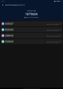 OnePlus Pad 2 Test AnTuTu