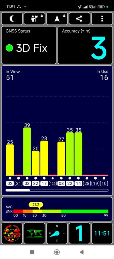 Poco M6 4G GPS Test 2