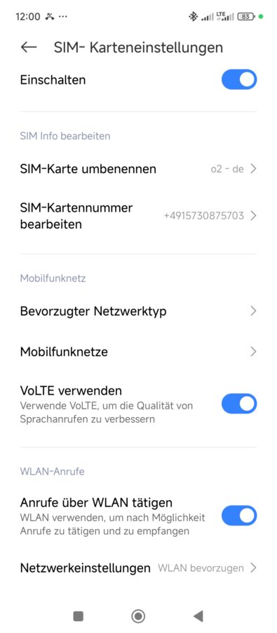 Poco M6 4G VoLTE VoWifi