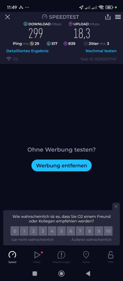 Poco M6 4G Wifi Speedtest