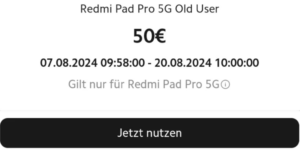 Redmi Pad Pro 5G News Coupon 2