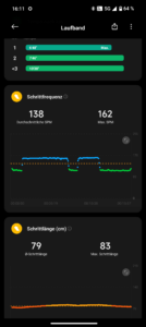 Xiaomi Smart Band 9 Test Laufband 2