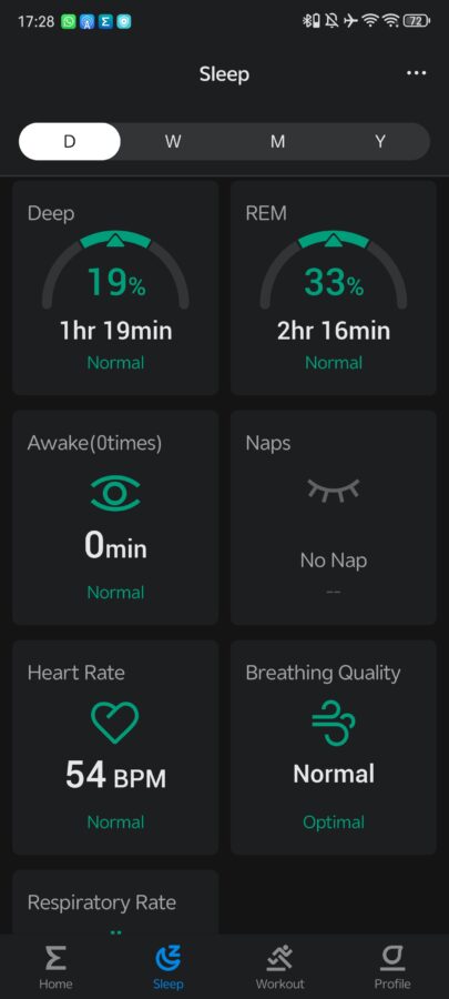 Amazfit T Rex 3 Sleeptracking 2