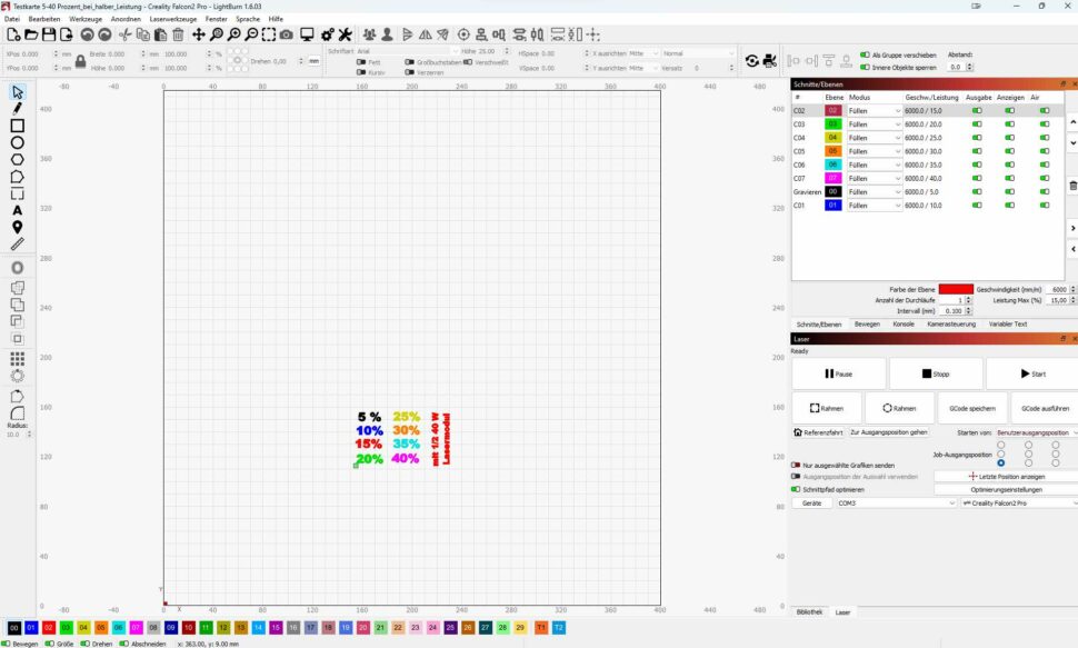 LightBurn für MAC und PC