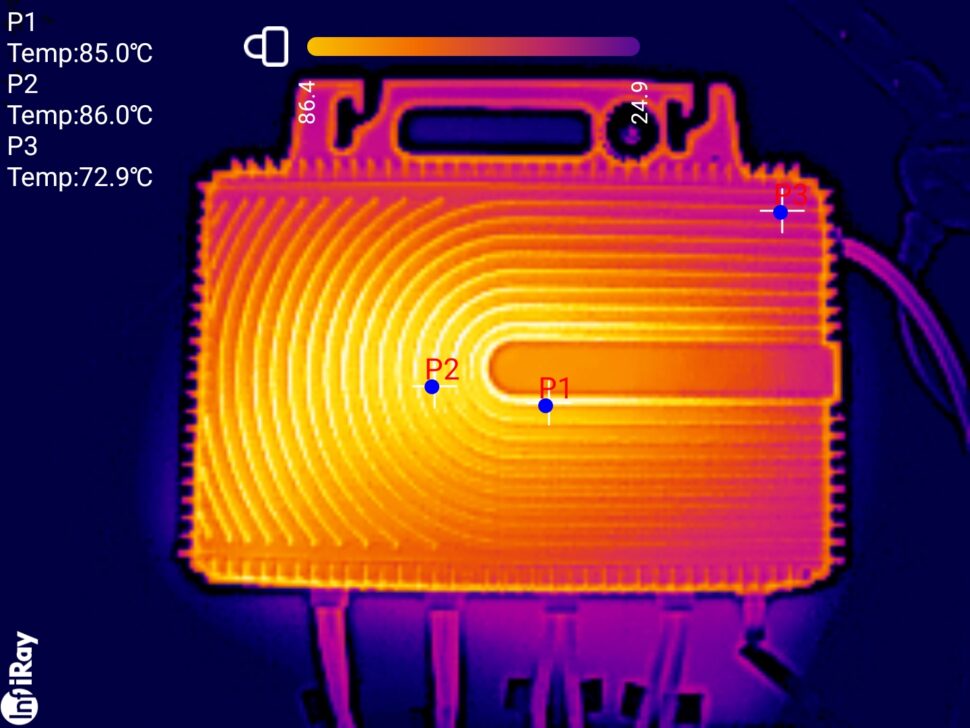 Envertech EVT2000SE Temperatur 1