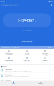 Test Honor Pad X8a Benchmark