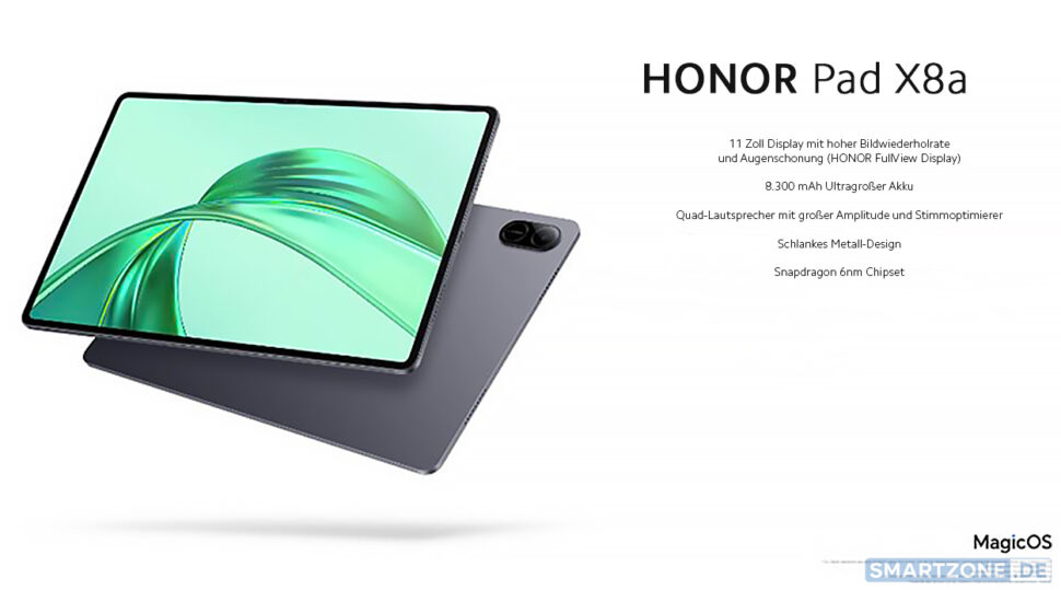 Honor Pad X8a zum Start 40 Euro günstiger!