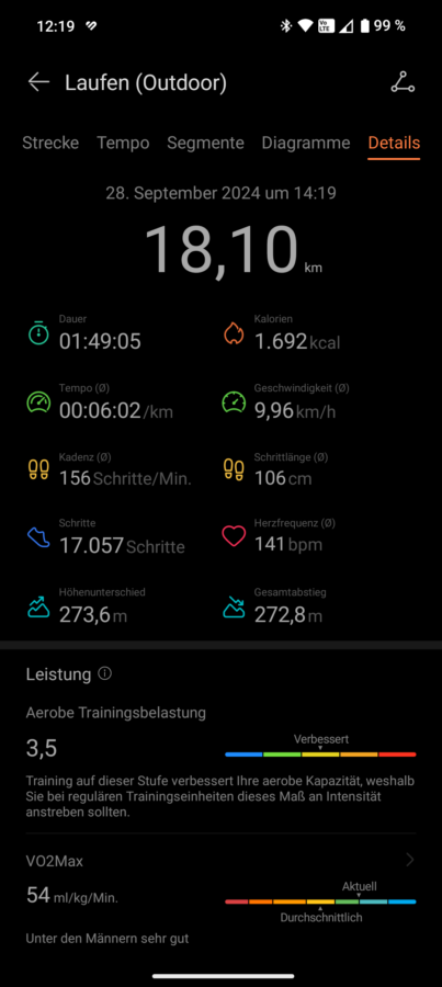 Huawei Watch D2 Test Joggen 3