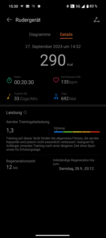 Huawei Watch D2 Test Sport 1