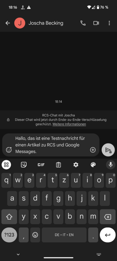 Google Messages Screenshot 8