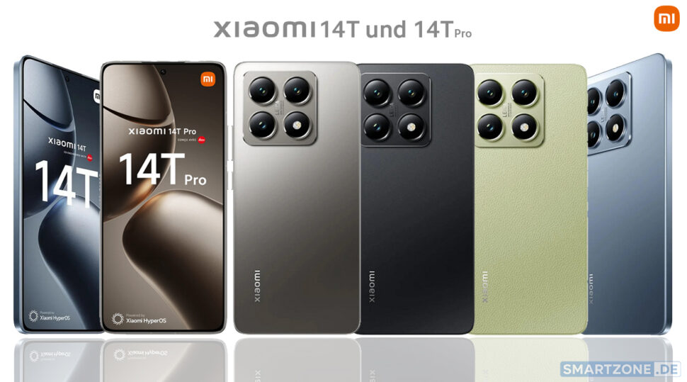 Xiaomi 14T und 14T Pro und seine Farben