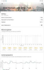 RedMagic Nova Test Screenshot GPU Stress mit Luefter