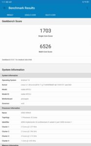 RedMagic Nova Test Screenshot Geekbench 2