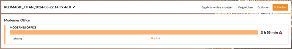 RedMagic Titan 16 Test Benchmark Akkubench 2