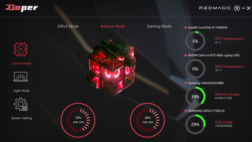 RedMagic Titan 16 Test Benchmark Goper 2