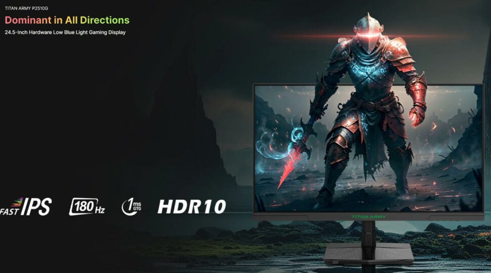 Titan Army P2510G Gaming Monitor News 1