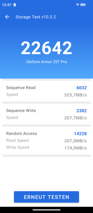 Ulefone Armor 25T Pro Leistung 5