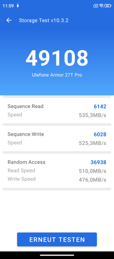 Ulefone Armor 27T Pro Leistung und Performance 11