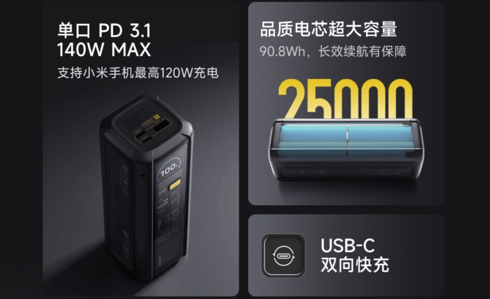 Xiaomi Powerbank 25000 Einleitung