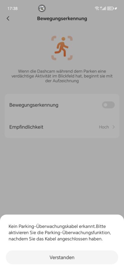 70mai Omno App und Einrichtung 12