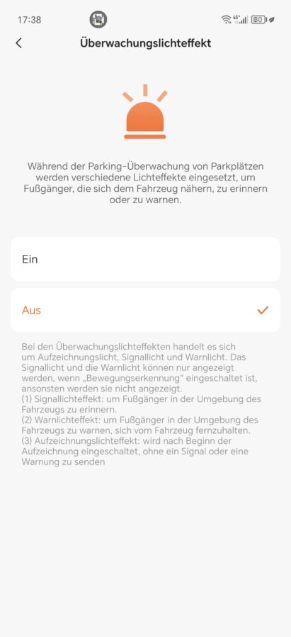 70mai Omno App und Einrichtung 13