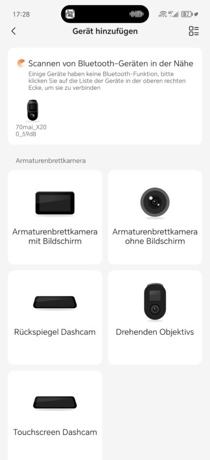 70mai Omno App und Einrichtung 2