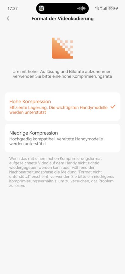 70mai Omno App und Einrichtung 7