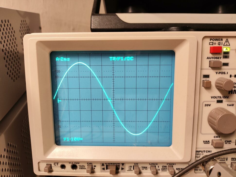 Bluetti AC180 Sinussignal 1