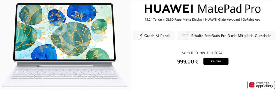 Huawei MatePad Pro 12 2 vorgestellt Head