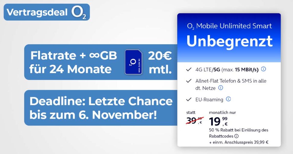 O2 Unlimited 20e Oktober 24 Banner