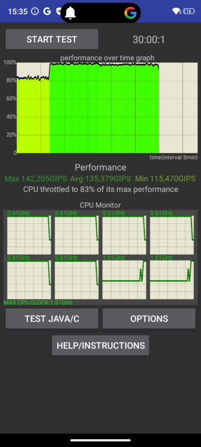 Oukitel C58 Pro Leistung 5