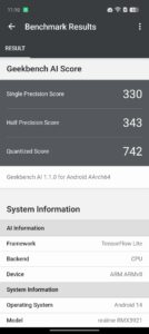 Realme 13 Pro Plus Test Screenshot Geekbench 1