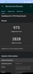 Realme 13 Pro Plus Test Screenshot Geekbench 2