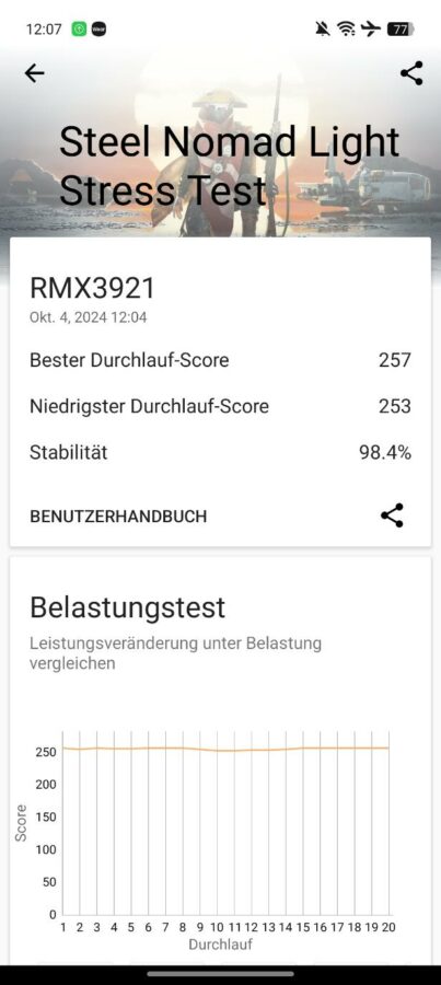 Realme 13 Pro Plus Test Screenshot Thermal Throtteling 1