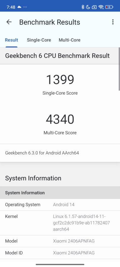 xiaomi 14t benchmark leistung 2