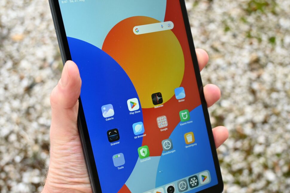 Xiaomi Redmi Pad SE 8.7 Display Mitte